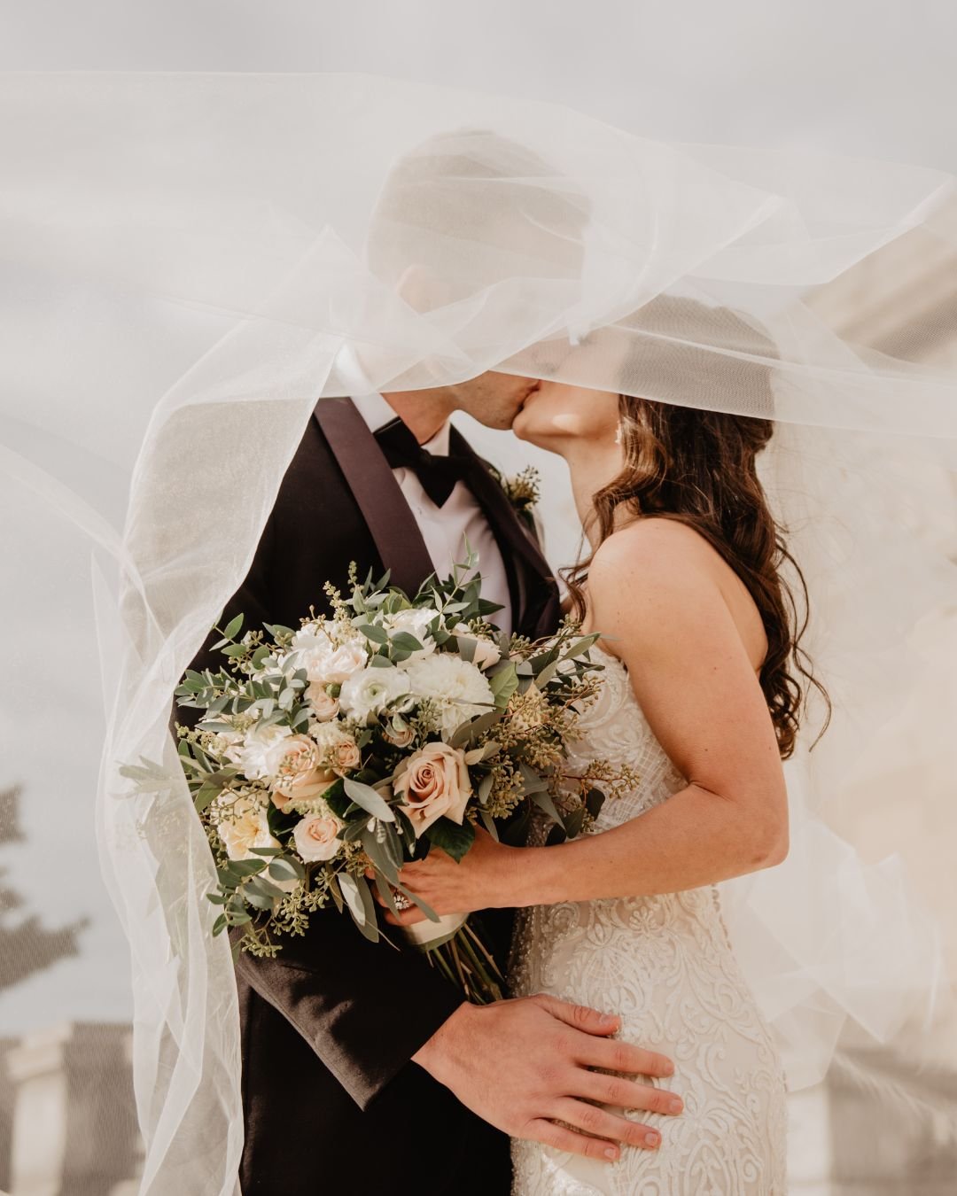 Montaje de boda elegante